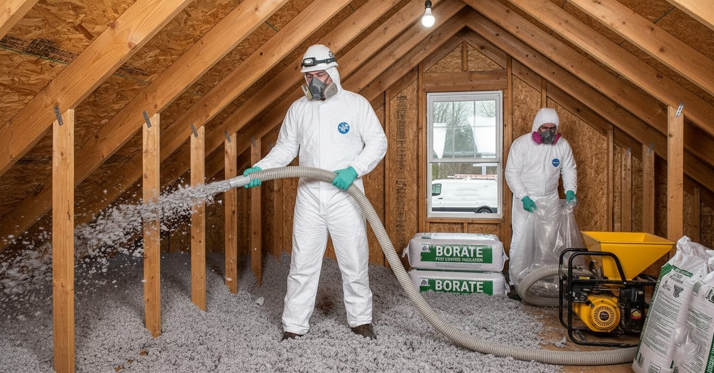 Blown-In Insulation in Arvada